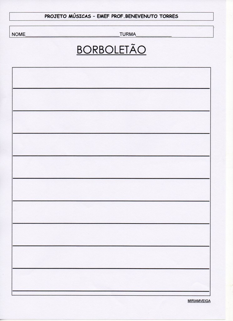 Projeto Música-Borboletão