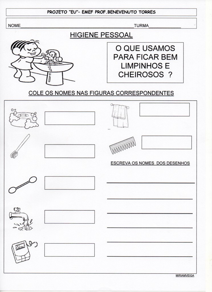 Projeto EU-Higiene pessoal 1