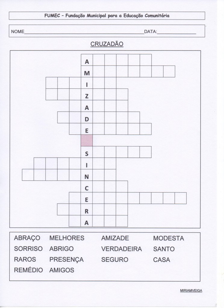 projeto amizade - amizade sincera cruzadão