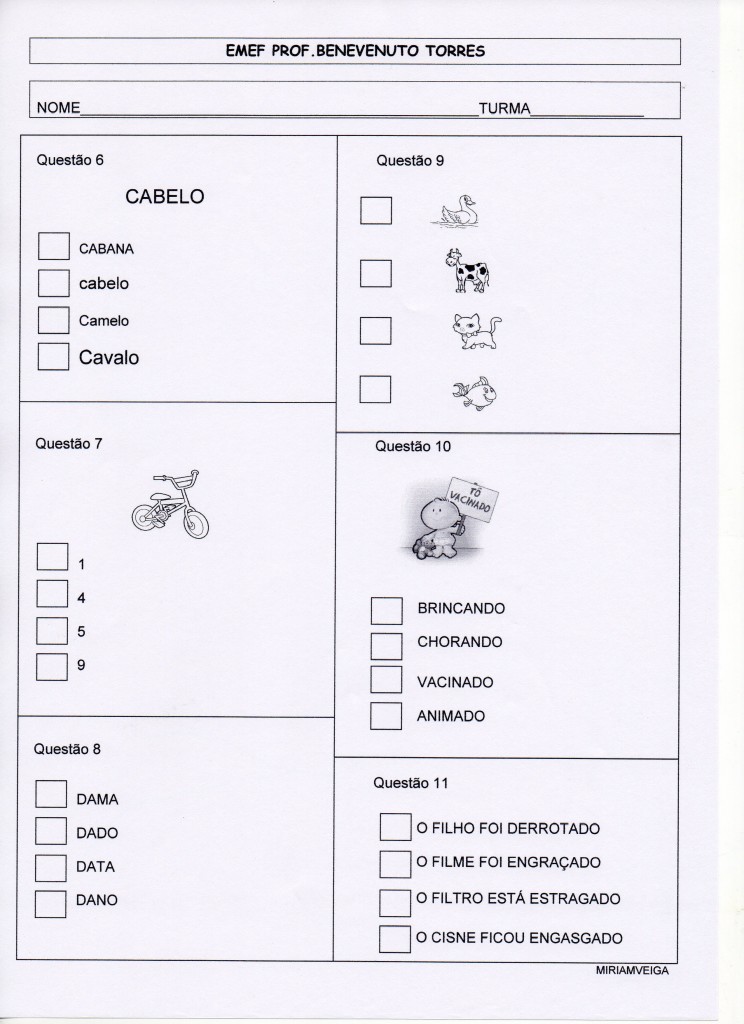 PROVINHA BRASIL - PORTUGUÊS - teste 1 - 2013 parte 2