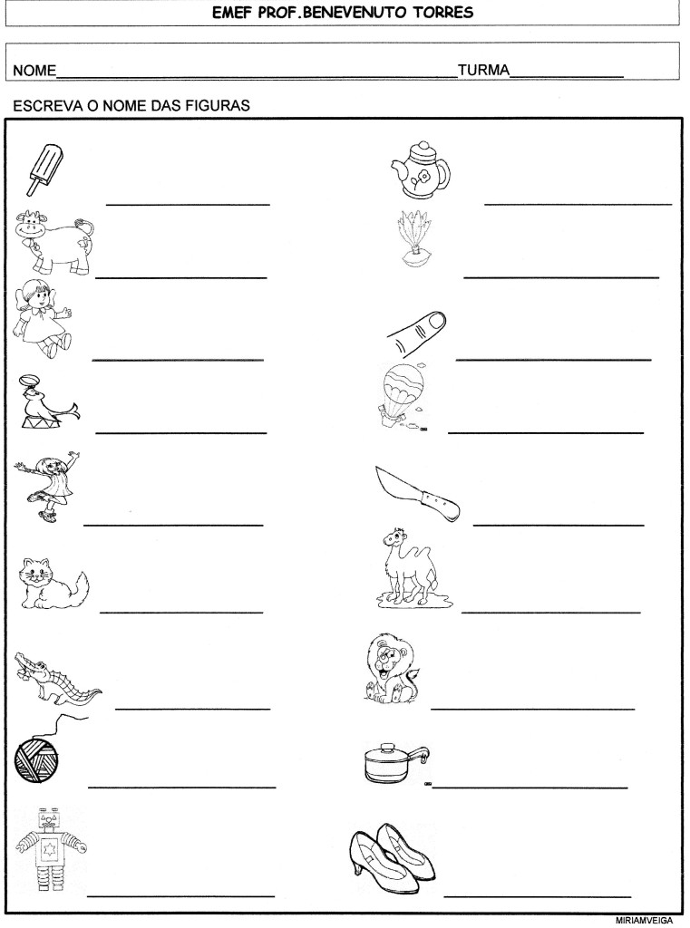 ATIV.ESCRITA PALAVRAS