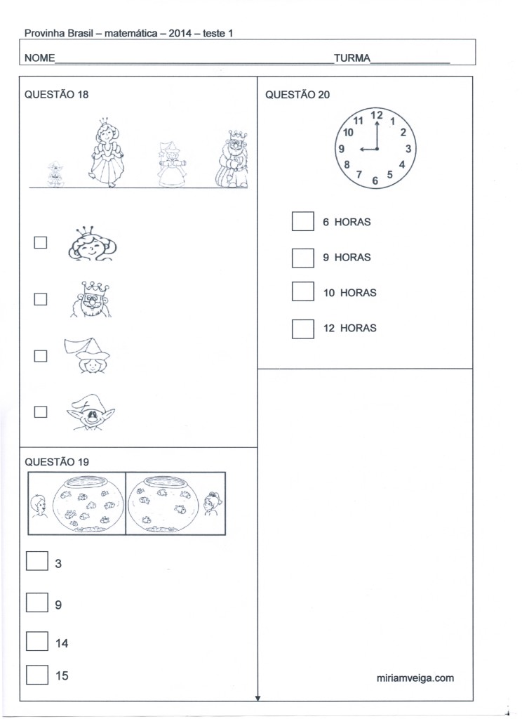 provinha brasil - matematica teste 1 - 2014 fl 5