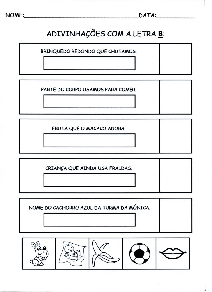 Adivinhas e Adivinhações-Letra B