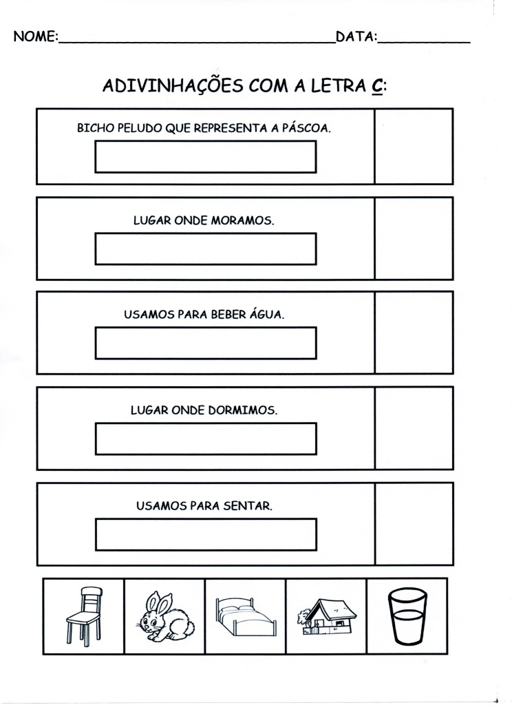 Adivinhas e Adivinhações-Letra C