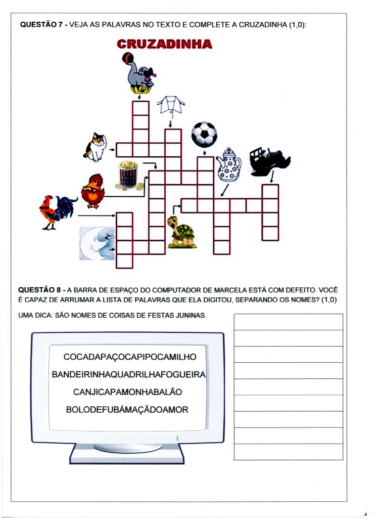 avaliaço 2 ano folha3