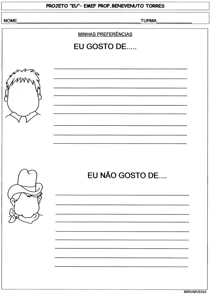 PROJETO EU MINHAS PREFERENCIAS