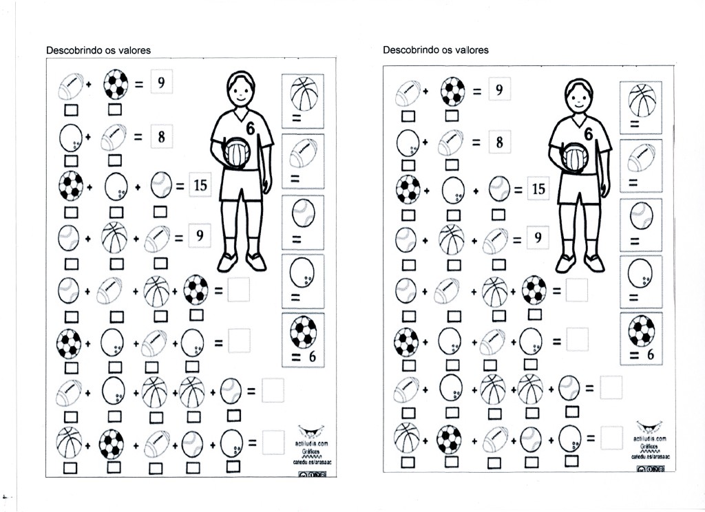 Matemática-Descobrindo os valores