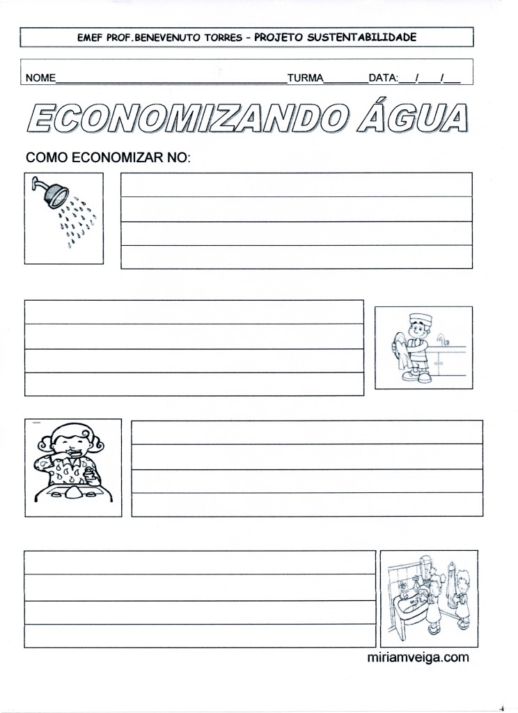Projeto Sustentabilidade-Economia de água