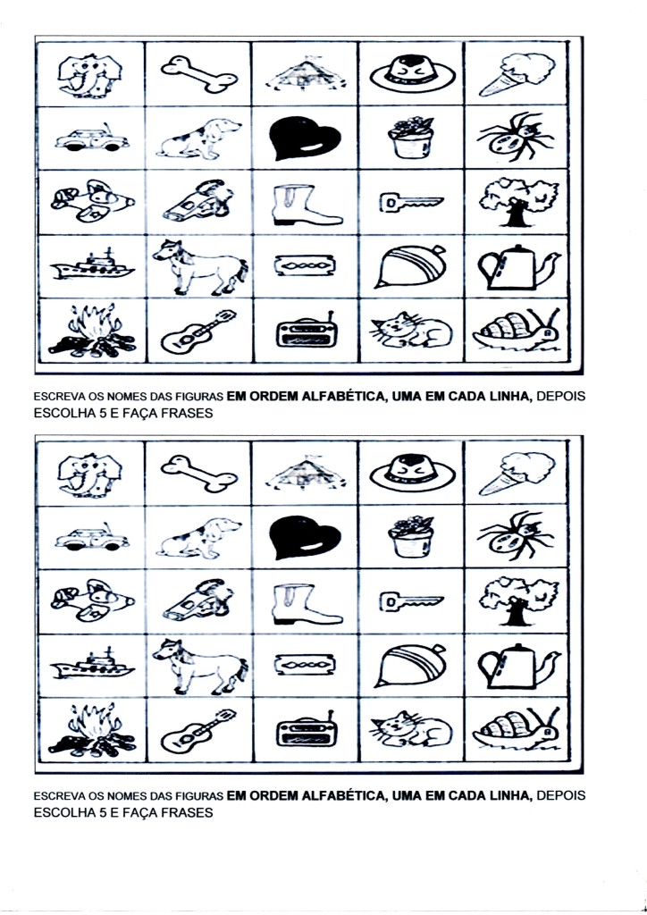 Atividade-Ordem Alfabética