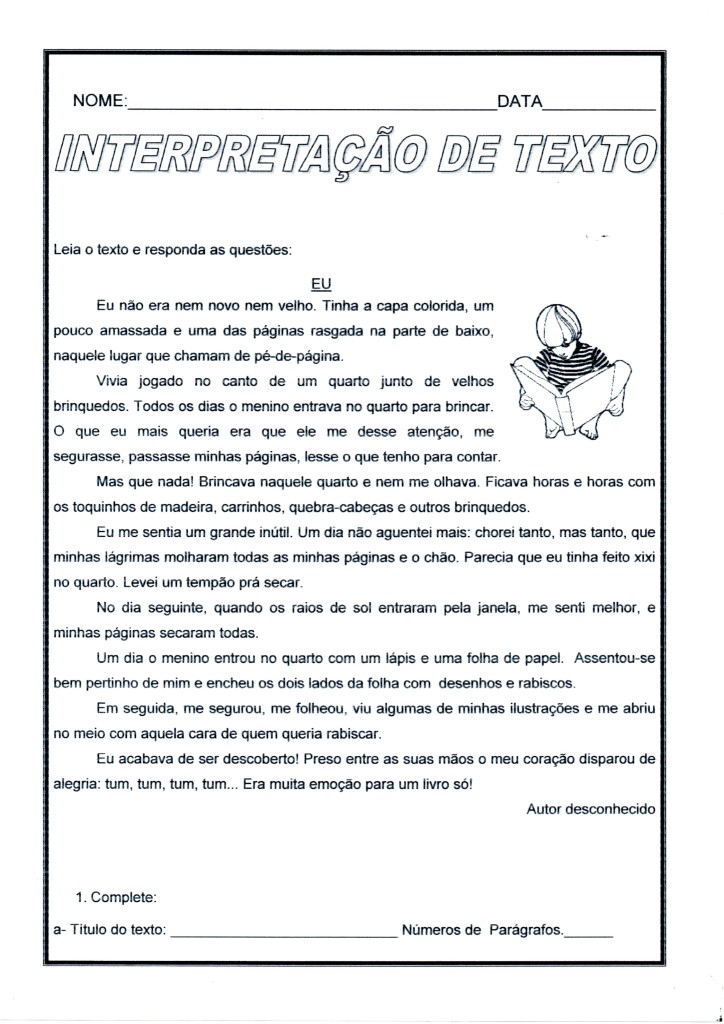 Interpretação de texto - Parte 1