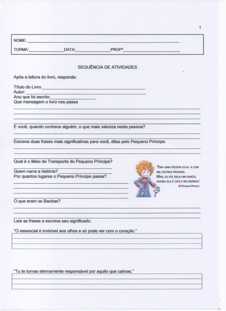 O Pequeno Príncipe-Parte 1