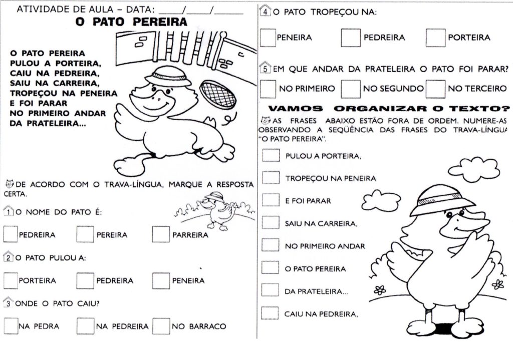 Leitura e Interpretação de texto - Lendo e interpretando