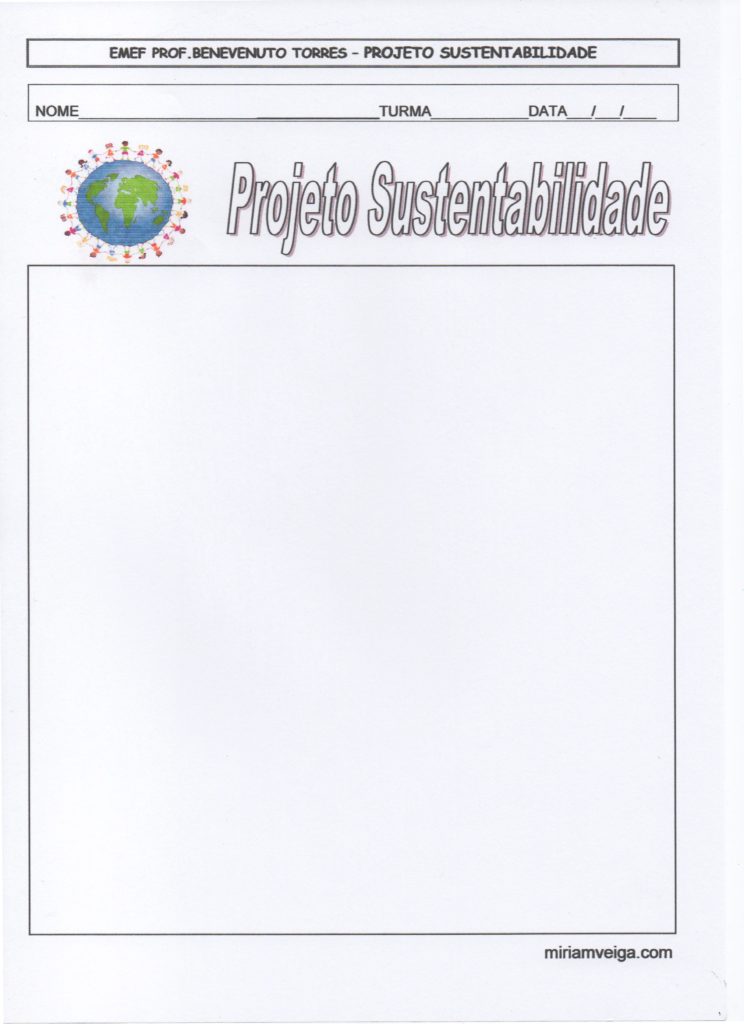 PROJETO SUSTENTABILDAIDE CAPA