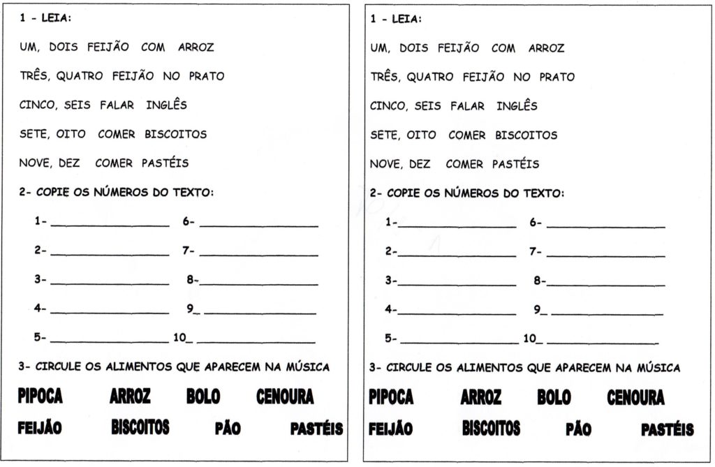 Parlenda-Um Dois Feijão com Arroz-Parte 3 - Folha 5