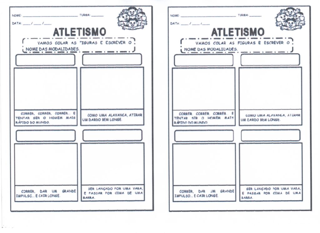 Atividade Olimpíadas-2016-Parte 2-Atletismo