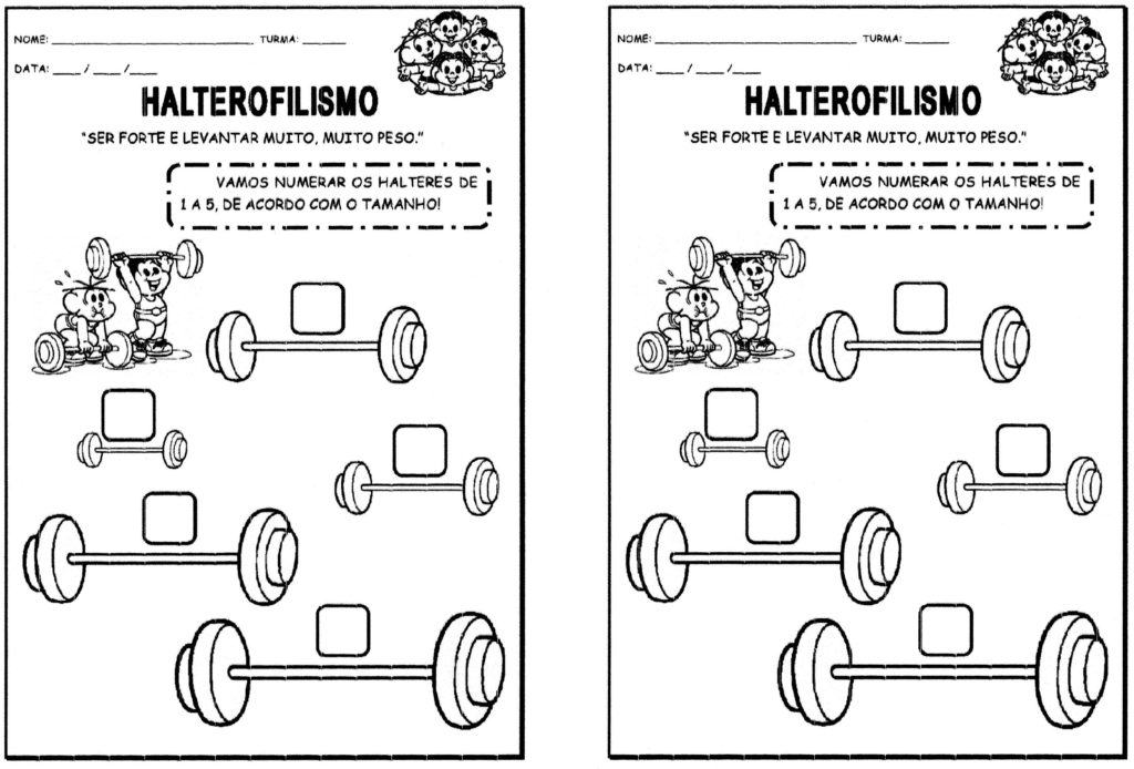 Atividade Olimpíadas-2016-Parte 5-HALTEROFILISMO