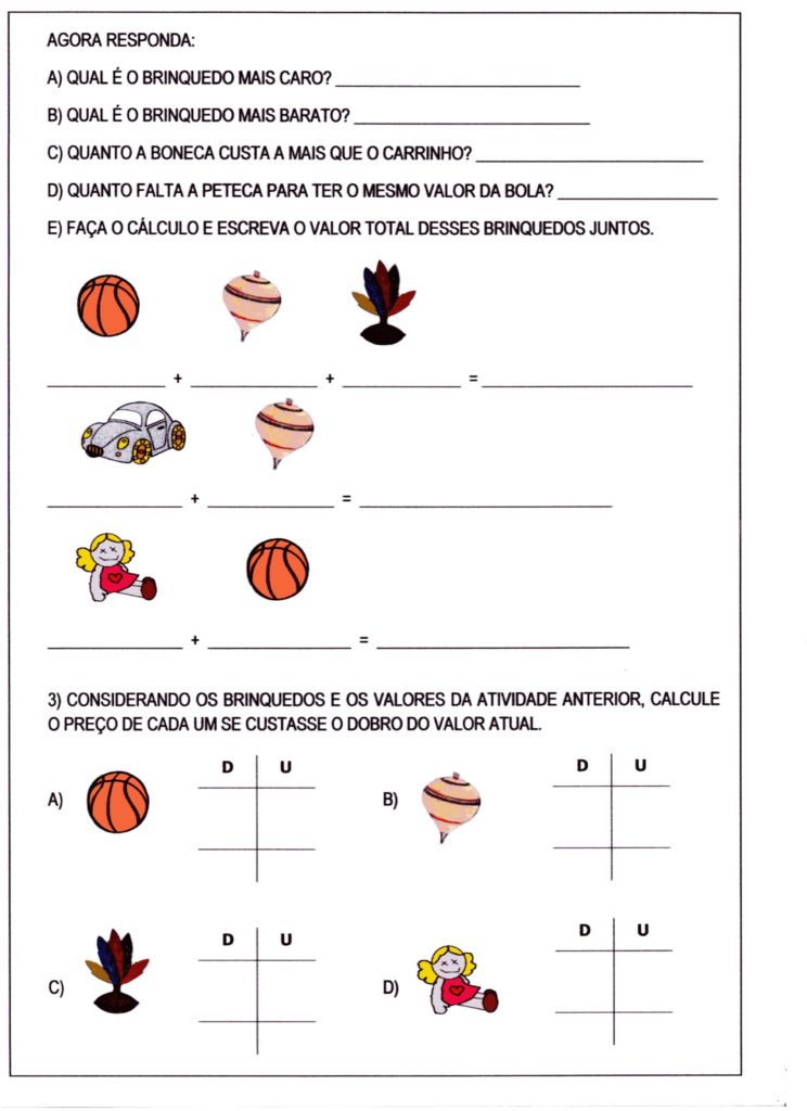 Atividade de Sistema Monetário-Parte 1 - Folha 2