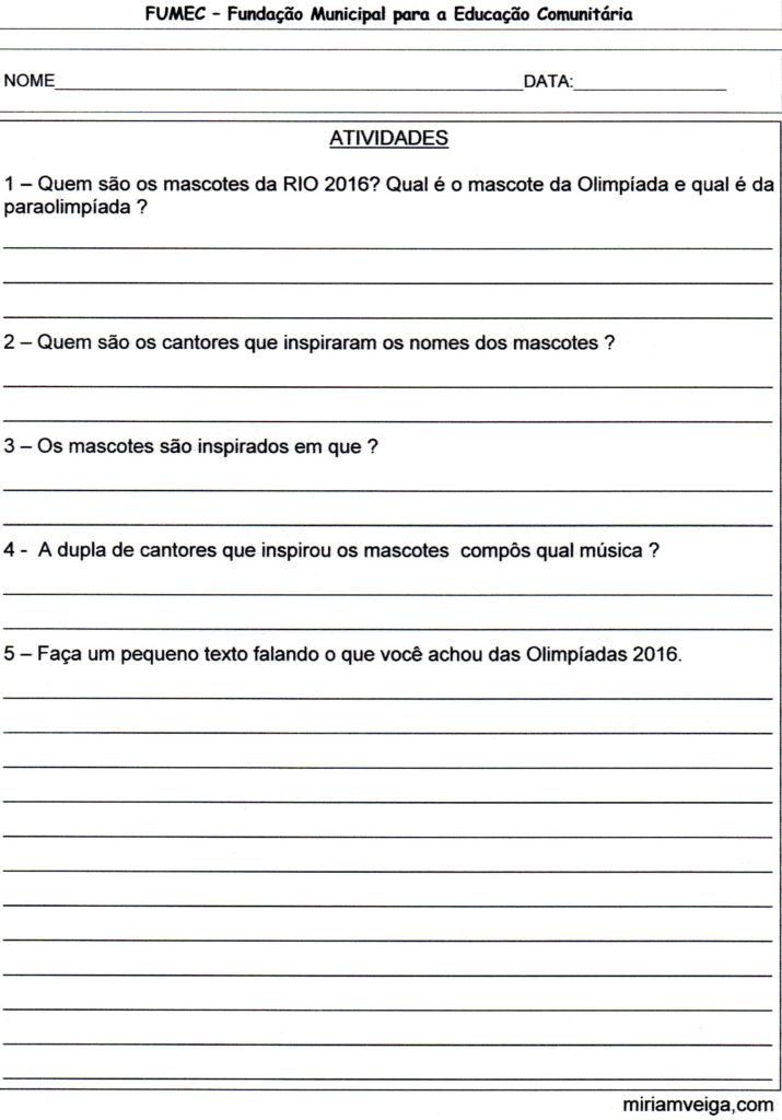 Atividade Olimpíadas-2016-Parte 8