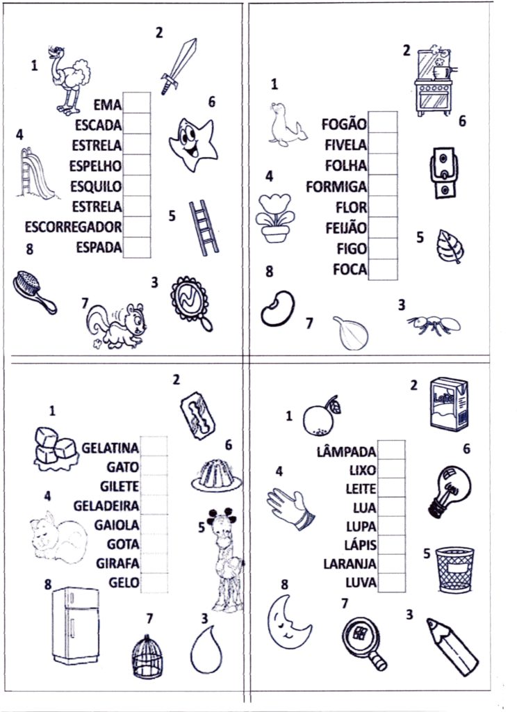 Folha de Leitura EFGH