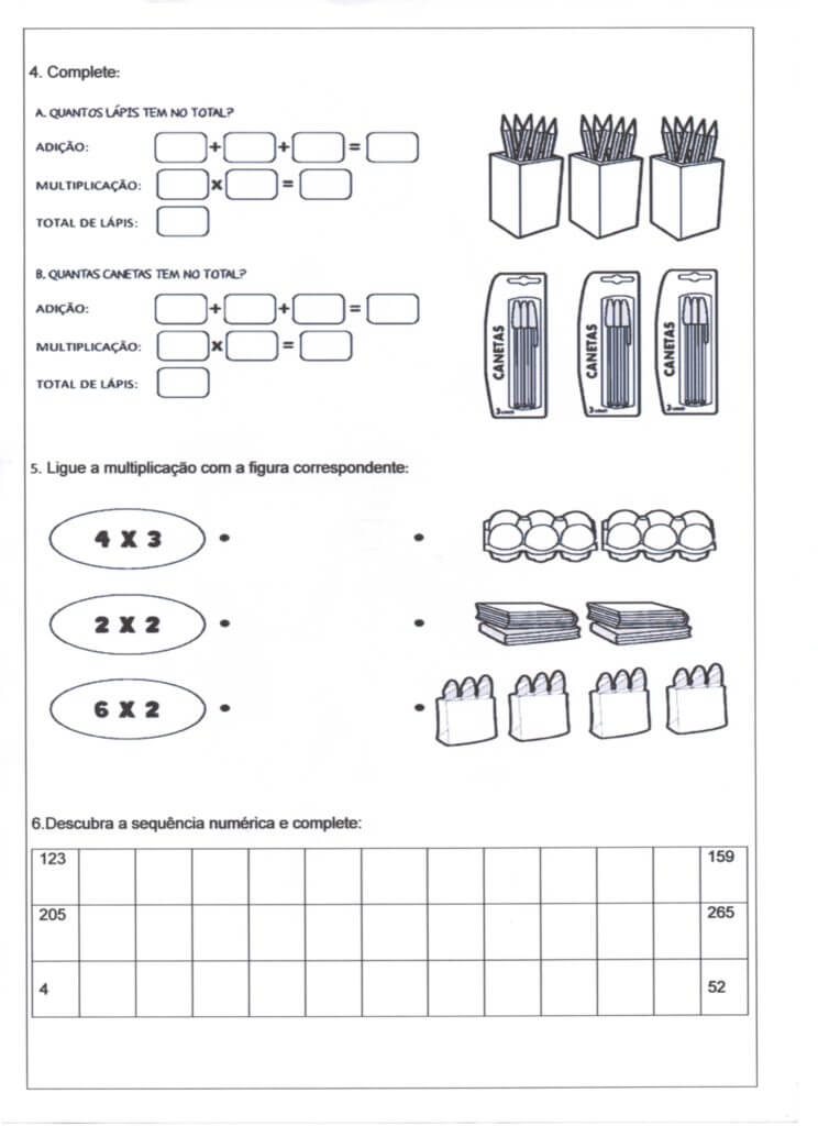 Avaliação de Matemática-3 Ano-Parte 2