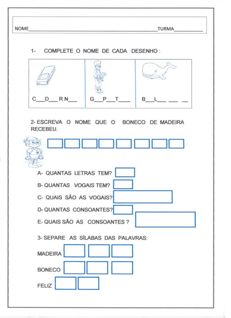 Avaliação Diagnóstica 1 Ano-2-1