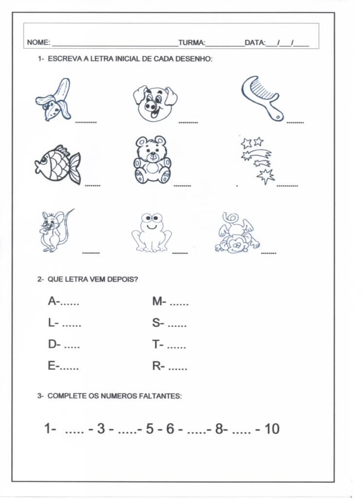 Avaliação Diagnóstica 1 Ano-3-1