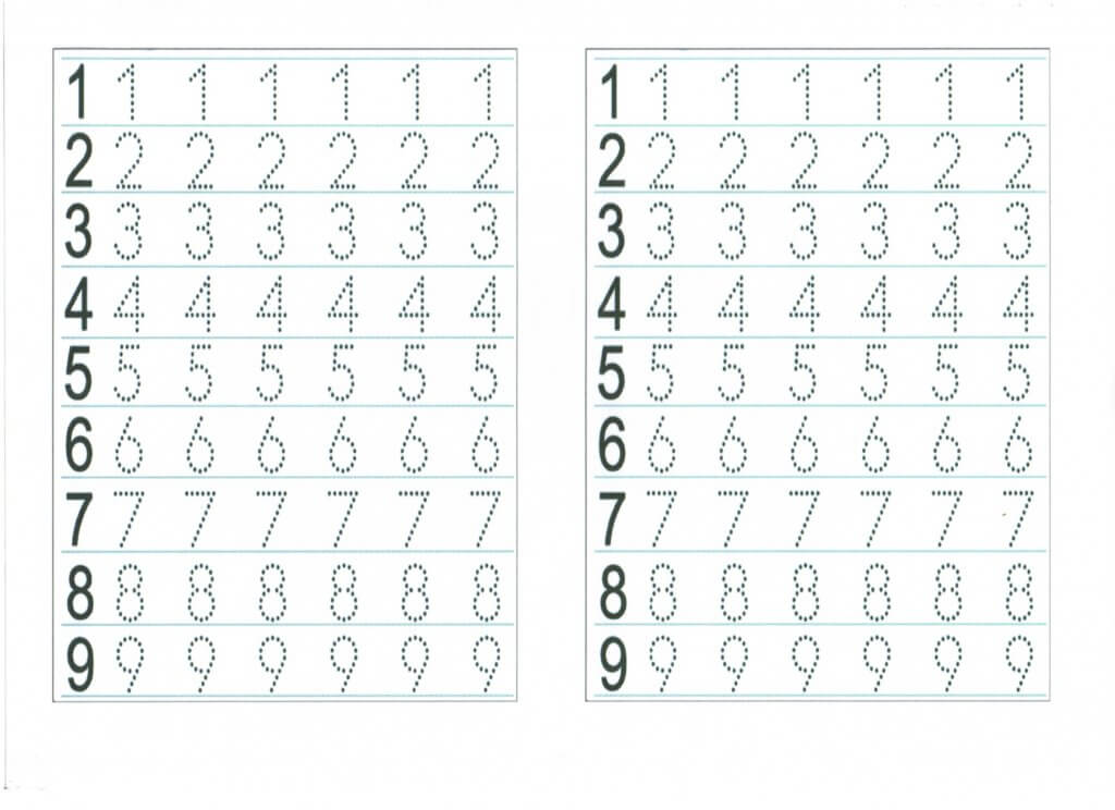 Números pontilhados