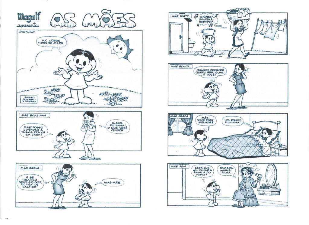 Atividade do Dia das Mães da Turma da Mônica-1