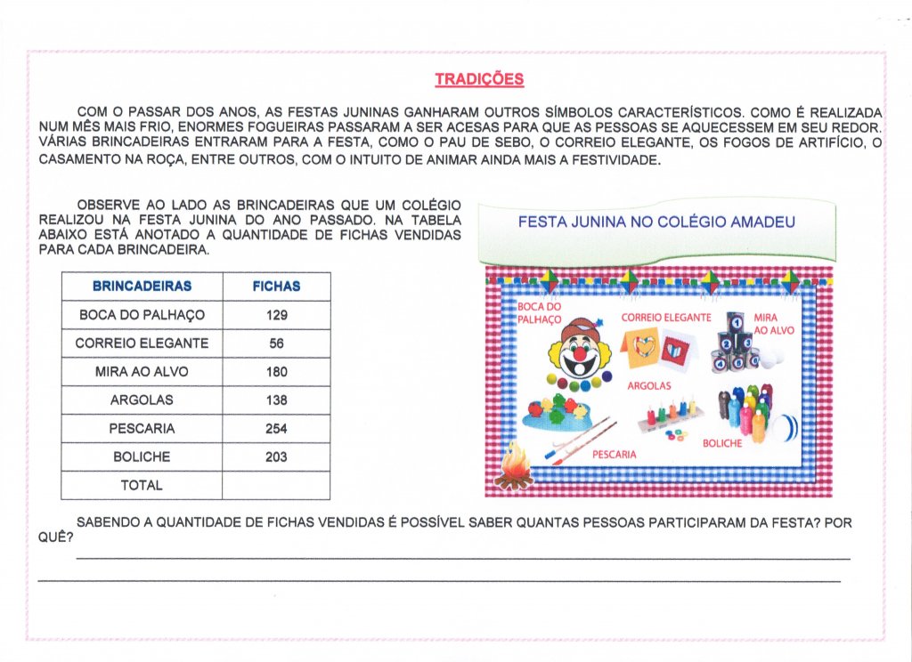 Livro da Festa Junina-Atividade Completa-Parte 3-Folha 4