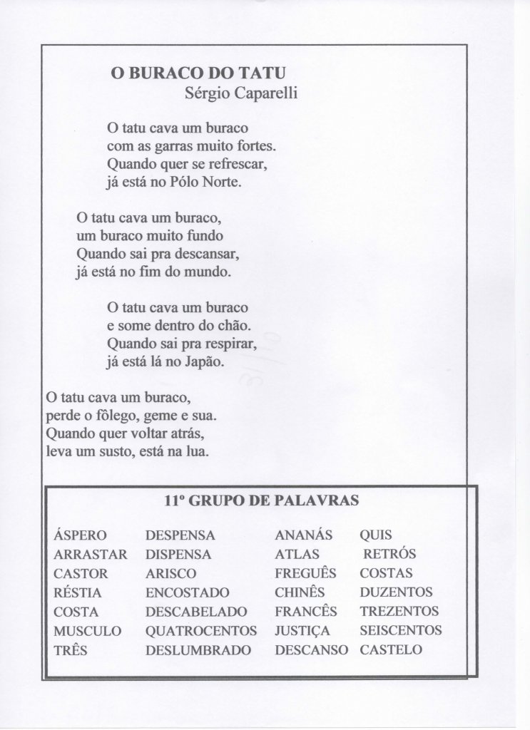 Leitura-Grupos de Palavras-Grupo AS ES e IS