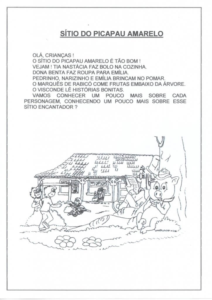 Projeto Sítio do Pica-Pau Amarelo-Parte 3-Descrição