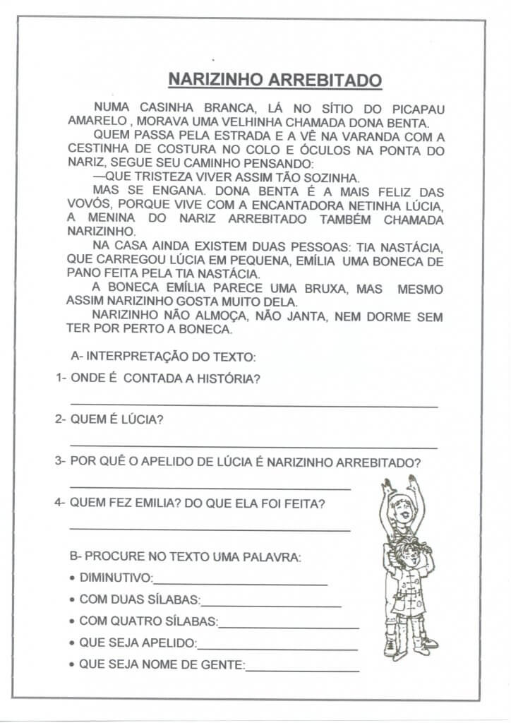 Projeto Sítio do Pica-Pau Amarelo-Parte 7-Narizinho Arrebitado