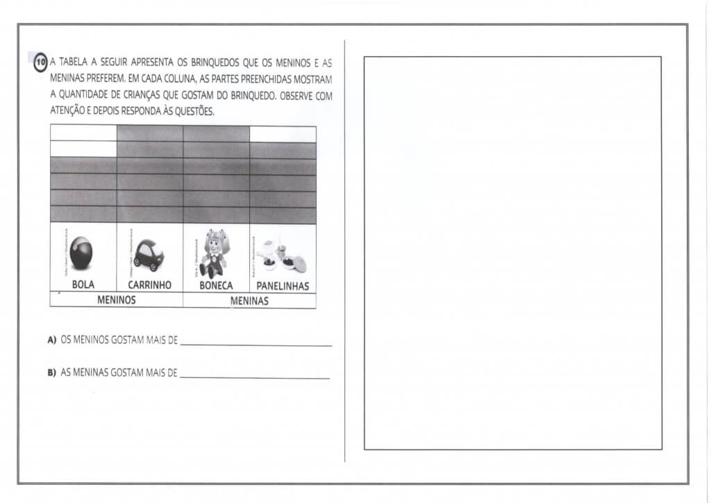 Avaliação 1 ANO-Interpretação-Parte 3-Folha 2