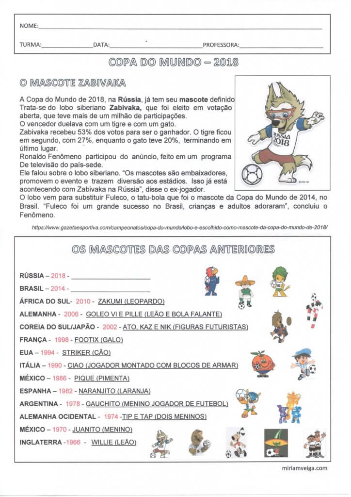 Projeto Copa do Mundo-2018-Parte 2-Folha 1