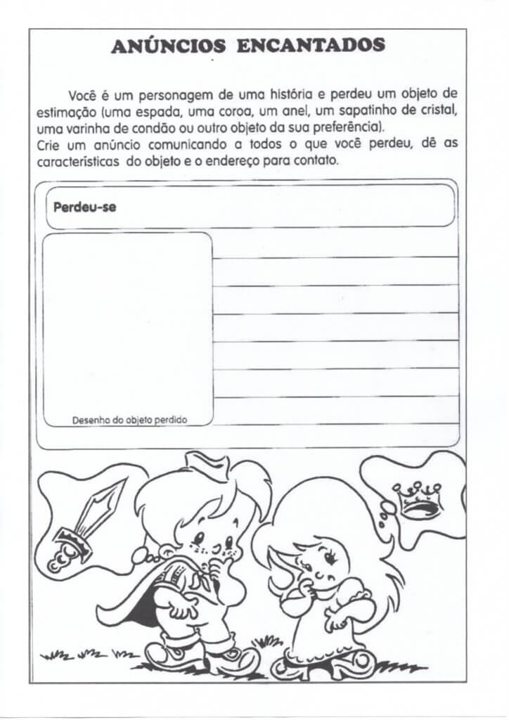 Produção de Texto-Gênero Anúncio