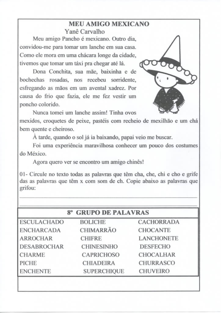 Texto com CH-Meu Amigo Mexicano