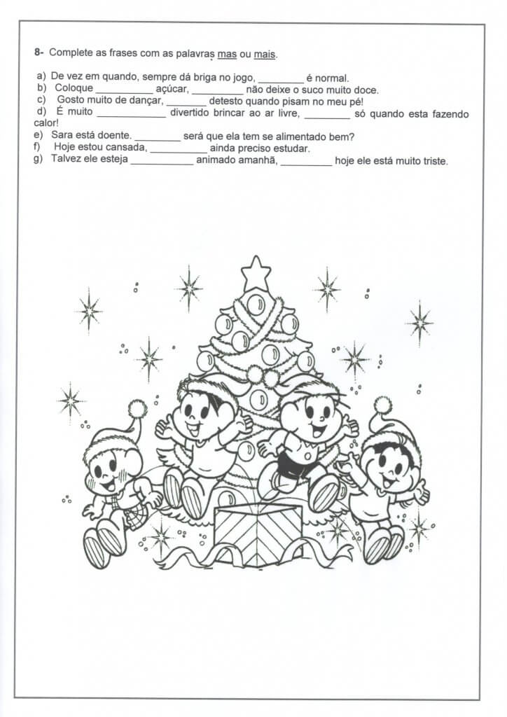 Avaliação de Língua Portuguesa 2-Sujeito e Predicado-Folha 6