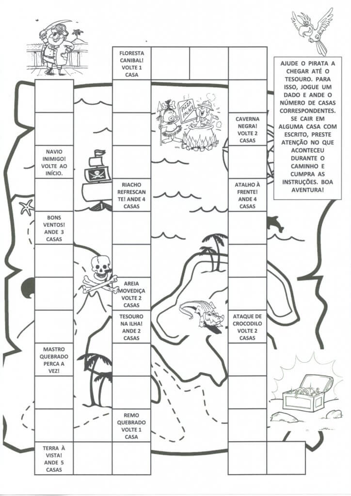 Jogo de Trilha-Caça ao Tesouro