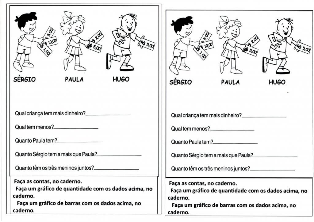 Festa Junina-Cálculos com contas e Gráficos 