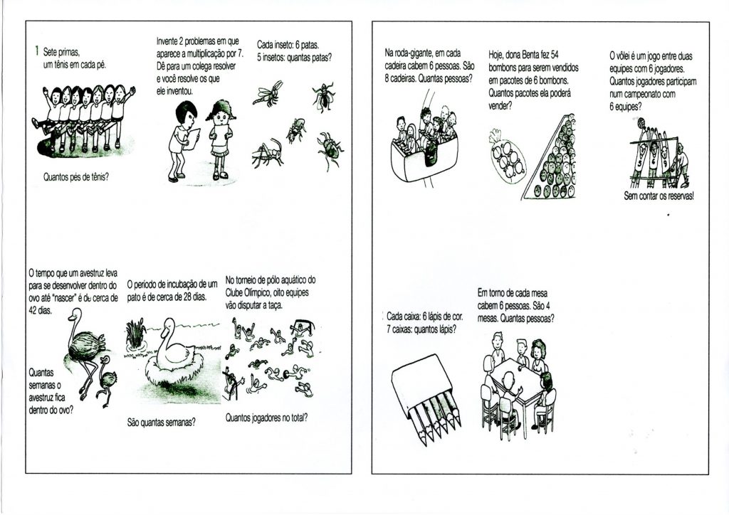 Matemática-Atividade de Multiplicação