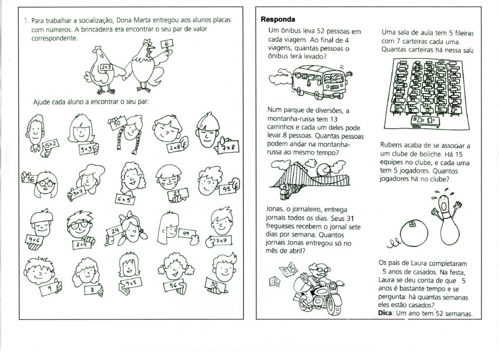 Multiplicação-Noções Atividades e Problemas