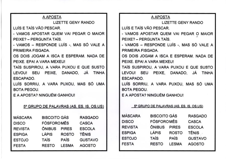 Dificuldades ortográficas de AS a US