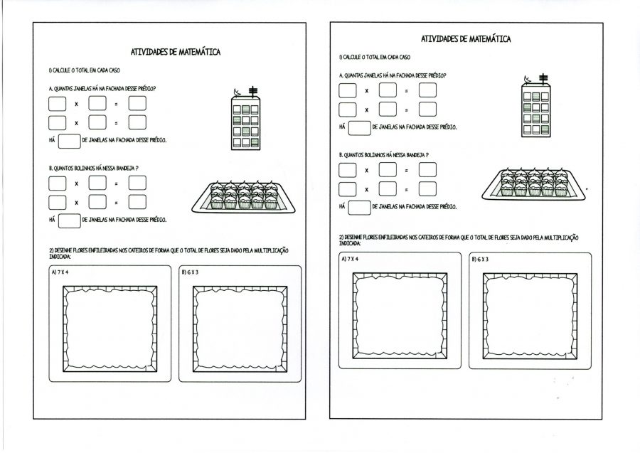 Matemática-Introdução à Multiplicação