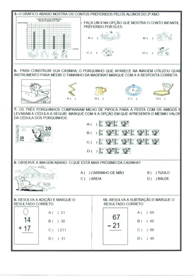 Diagnóstica 2 ANO-Matemática-Completa 2