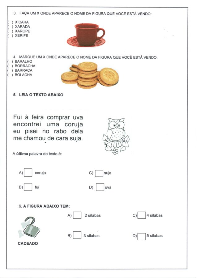 Avaliação Diagnóstica-Português-Parte 2