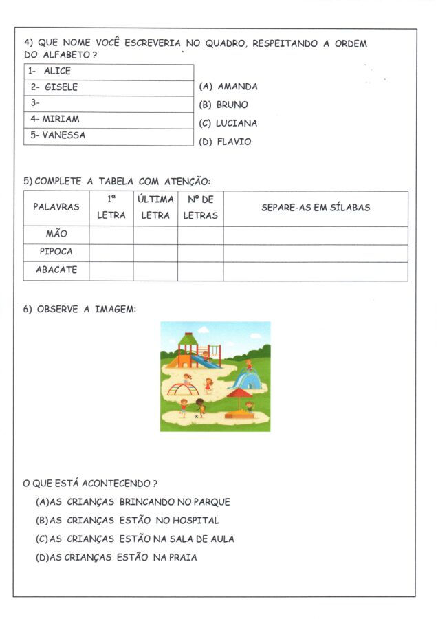 Verificação da aprendizagem-Parte 2-folha 2