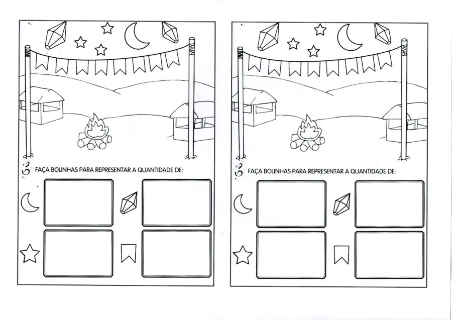 Festa Junina-Contagem das figuras