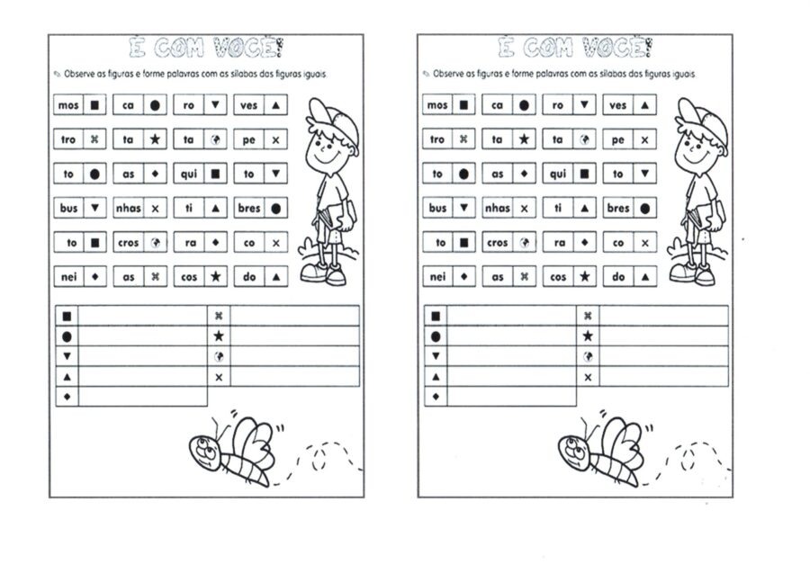 Formando palavras a partir de Símbolos