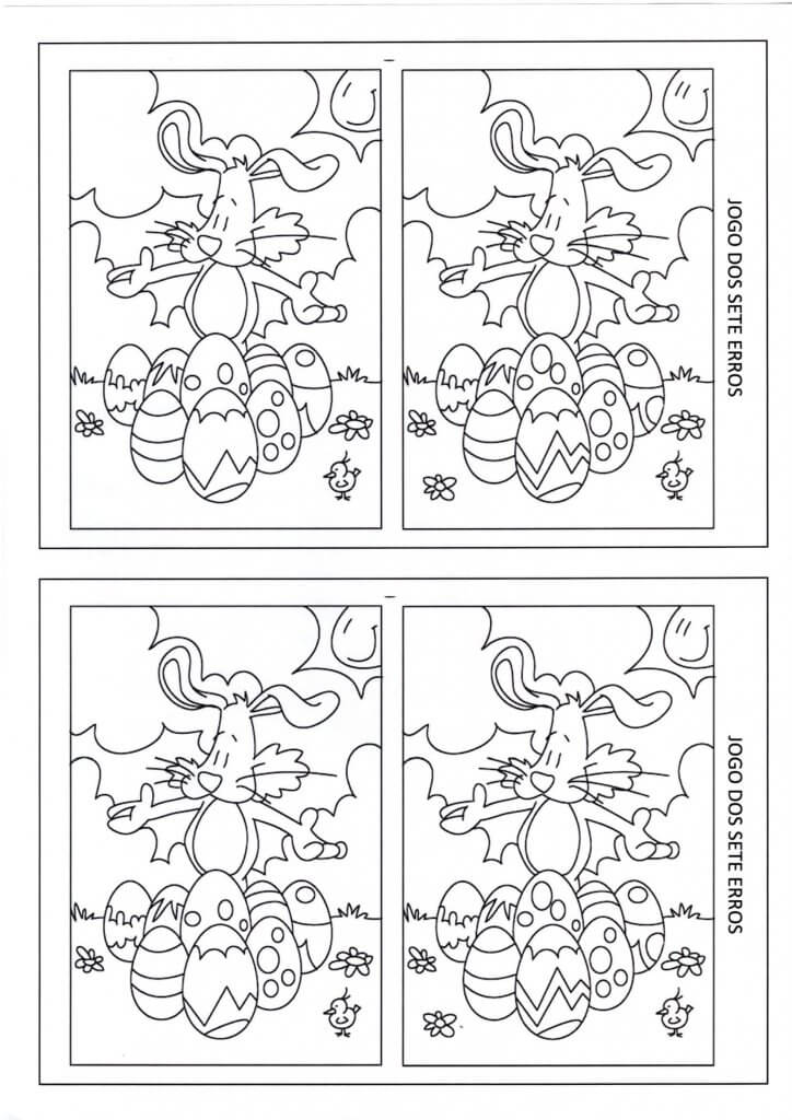 Jogo dos Sete erros da Páscoa