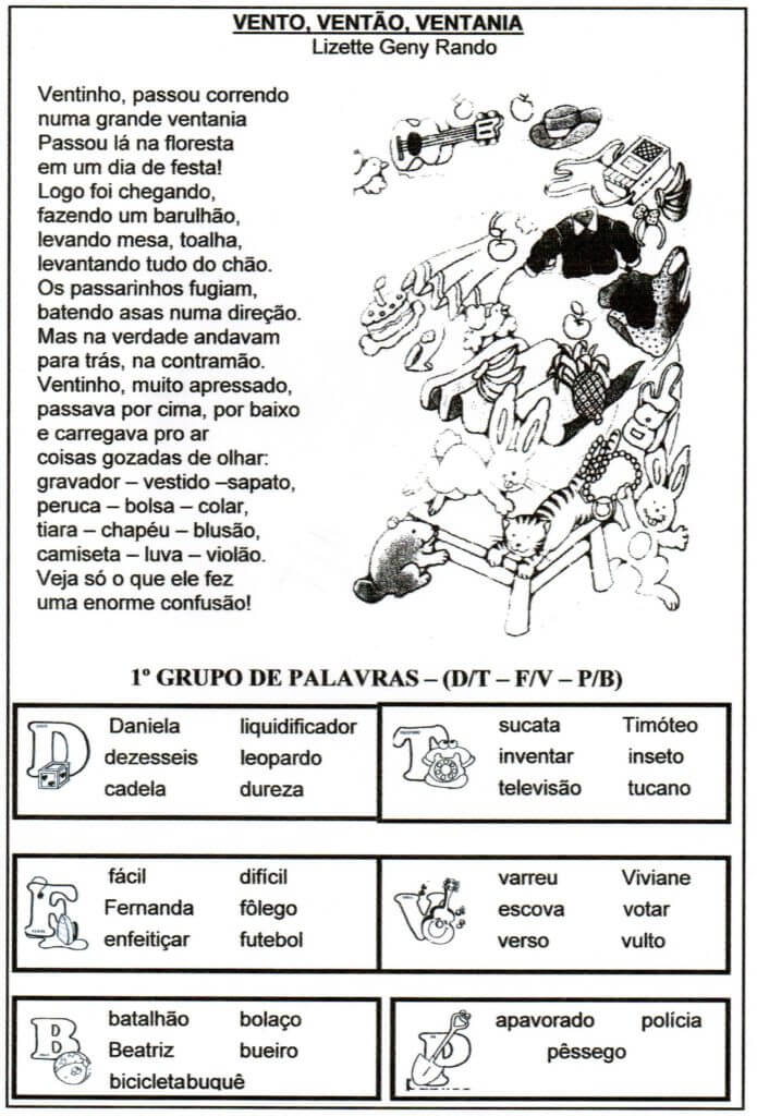 Leitura e interpretação-Grupos de Palavras-1